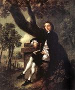 Francis Hayman Portrait of a Man oil painting on canvas